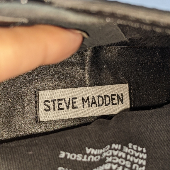 NWOT Steve Madden leather halle boots - Picture 9 of 16